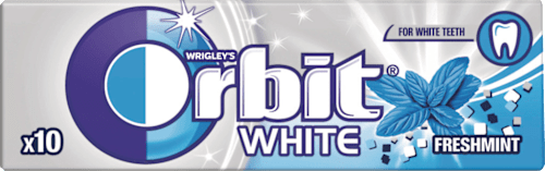 Žvečilni gumiji White Freshmint Orbit