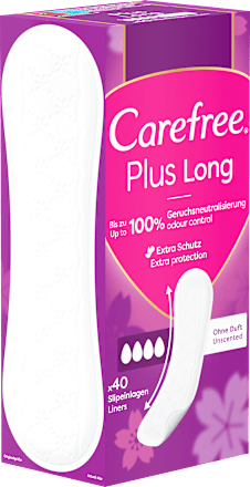 Wkładki higieniczne Plus Long Light Carefree