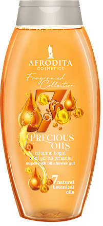 Oljni gel za prhanje 7 Precious Oils AFRODITA