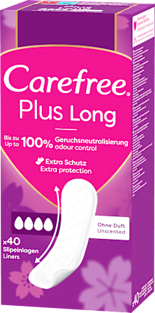 Wkładki higieniczne Plus Long Light Carefree