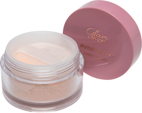 Puder sypki wykańczający/rozświetlający Glam SHOP
