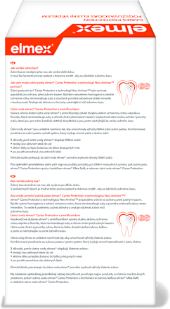 zubní pasta Caries Protection 75 ml, ústní voda Caries Protection 400 ml elmex