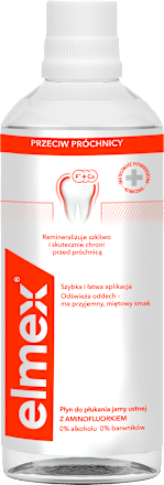 zubní pasta Caries Protection 75 ml, ústní voda Caries Protection 400 ml elmex