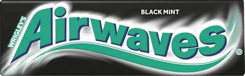 Žvečilni gumi Black Mint Airwaves