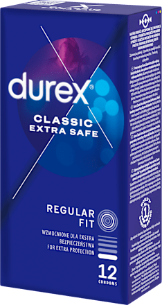 Prezerwatywy lateksowe Extra Safe  Durex
