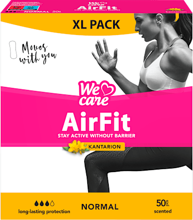 Ščitniki perila z izvlečkom šentjanževke AirFit Normal We care