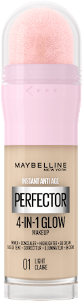  4-in-1 GLOW PERFECTOR INSTANT ANTI AGE - tečni puder 01 LIGHT MAYBELLINE NEW YORK