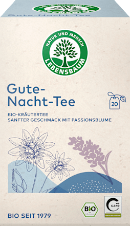 Kräutertee "Gute Nacht Tee" (20 Beutel) LEBENSBAUM