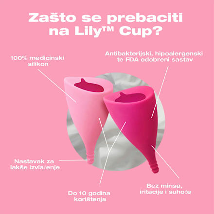 Lily Cup A menstrualna čašica INTIMINA