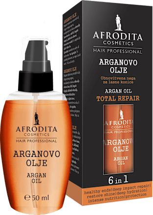 Arganovo ulje za obnovu vrhova kose  AFRODITA
