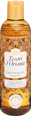 Fürdőolaj argánolajjal és cyperus olajjal Tesori d'Oriente