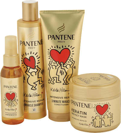 Keith Haring hajápoló ajándékcsomag PANTENE PRO-V
