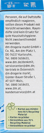 Duftspray Mini Nachfüller Ocean Fresh Denkmit