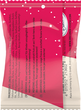 Badezusatz Sprudeltab warm up for fun  DEins