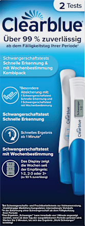 Schwangerschaftstest Double-Check Clearblue