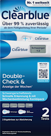 Schwangerschaftstest Double-Check Clearblue