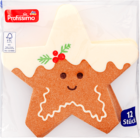 Papirnate serviete, motiv piškota  Profissimo