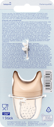 Sisač za voće i povrće, za djecu , 6+ mj., više vrsta babylove