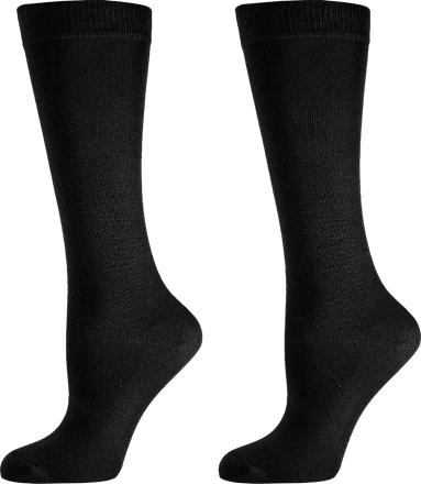 Памучни чорапи, 3/4, черни, размер 35-38 happy FOOTtopia