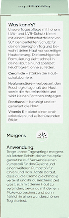 Dnevna krema za obraz, ZF 50 hautsache