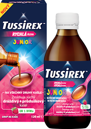 sirup na kašel Junior Tussirex