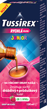 sirup na kašel Junior Tussirex