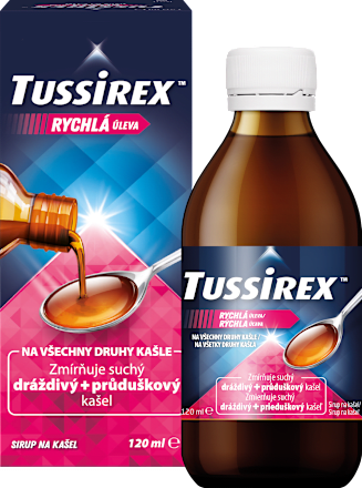 sirup na kašel Tussirex
