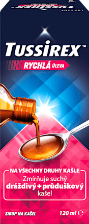 sirup na kašel Tussirex