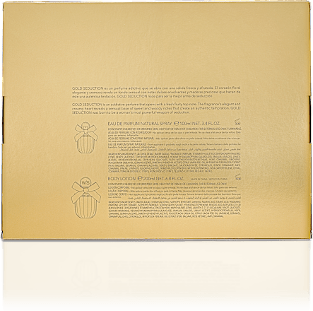 Подаръчен комплект Gold Seduction women'secret