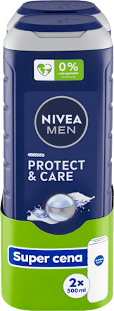 sprchový gel Protect & Care 2x500ml NIVEA MEN