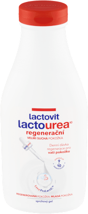 Regeneračný sprchovací gél lactourea Lactovit