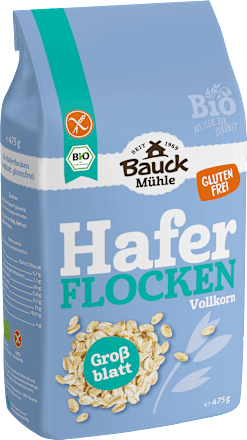 Haferflocken Großblatt glutenfrei BauckHOF