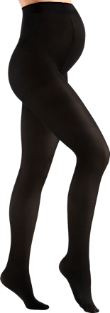 Schwangerschafts-Strumpfhose schwarz Gr. 38/40, 80 DEN Fascino