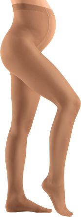 Schwangerschafts-Strumpfhose caramel Gr. 46/48, 40 DEN Fascino