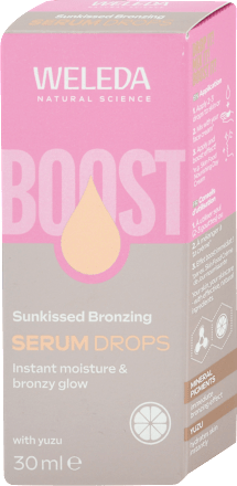 Pleťové sérum Boost Sunkissed Bronzing Drops WELEDA