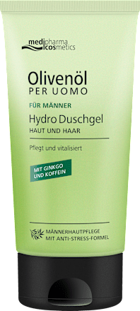 medipharma cosmetics Olivenöl per Uomo Hydro Duschgel für Männer medipharma cosmetics