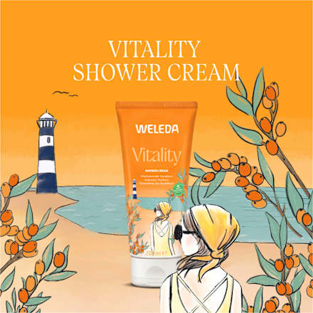 Cremedusche Vitality Sanddorn WELEDA