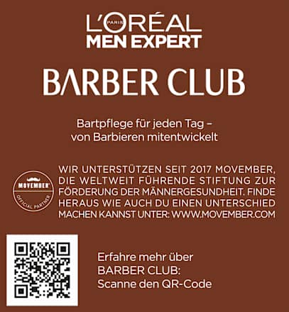 Bartbalsam Barber Club Bartpflege mit Zedernholzöl L'ORÉAL PARiS MEN EXPERT