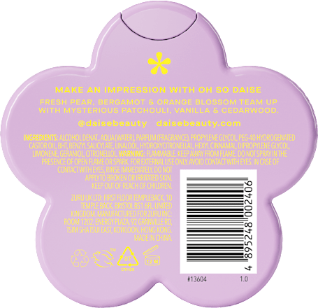 Dámsky telový sprej Oh so - Pear & Patchouli DAISE