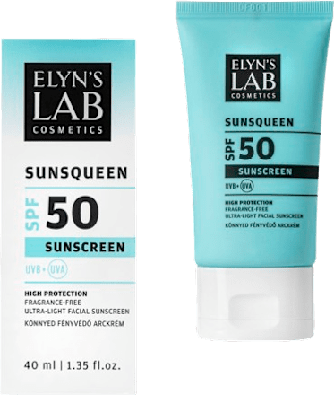 Cremă de față cu protecție solară Sunsqueen SPF50 Invisible Aqua Elyn's Lab