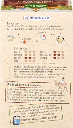 Tisana al cacao, zenzero e cannella dmBio