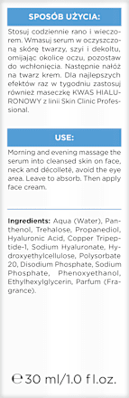 Serum Nawilżająco-Kojące Skinclinic Professional Bielenda