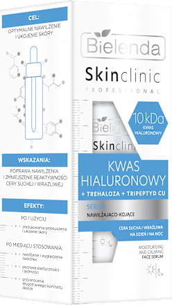 Serum Nawilżająco-Kojące Skinclinic Professional Bielenda