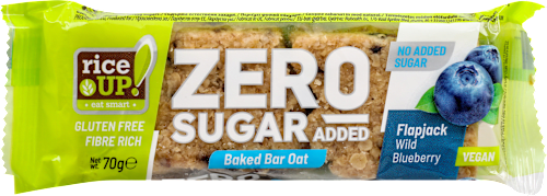 ZERO SUGAR ovseni bar sa borovnicom sa zaslađivačem Rice Up!