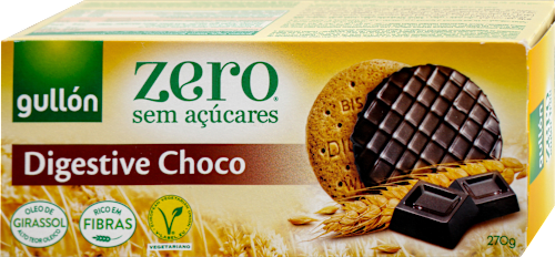 Digestive Choco keks preliven čokoladom, sa zaslađivačima Gullon