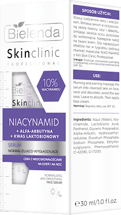 Serum Wzmacniająco-Wygładzające Skinclinic Professional Bielenda