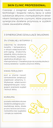 Serum Rozświetlająco-Odżywcze Skinclinic Professional Bielenda