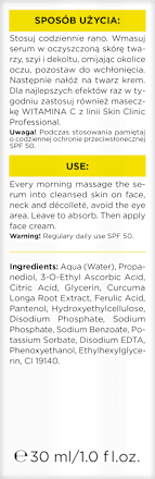 Serum Rozświetlająco-Odżywcze Skinclinic Professional Bielenda