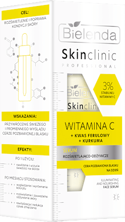 Serum Rozświetlająco-Odżywcze Skinclinic Professional Bielenda