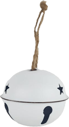 rolnička k zavěšení bílá, 6 cm MOREX